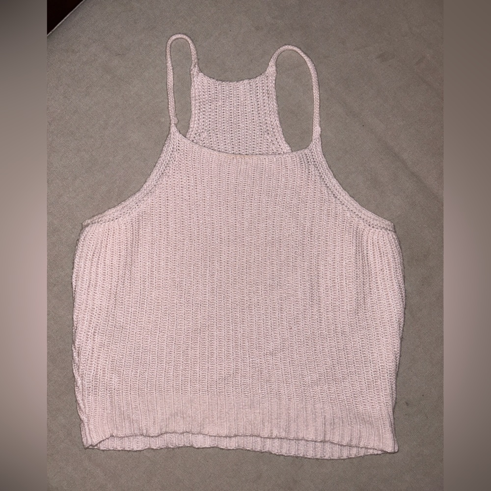 Knit tank top